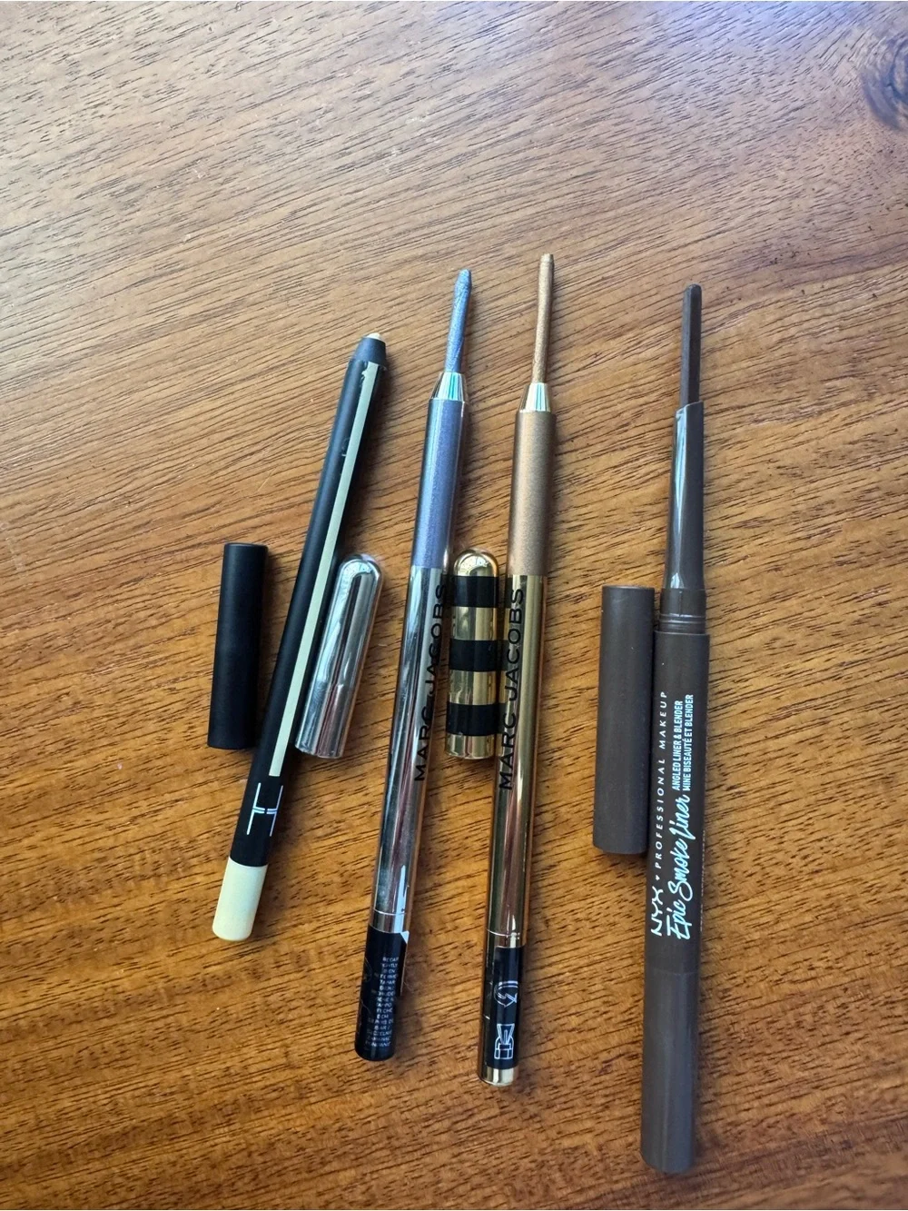 Marc Jacobs Metallic Gold and Shimmery Purple Eyeliner Pencils
